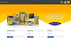 Desktop Screenshot of bernardoalimentos.com.br